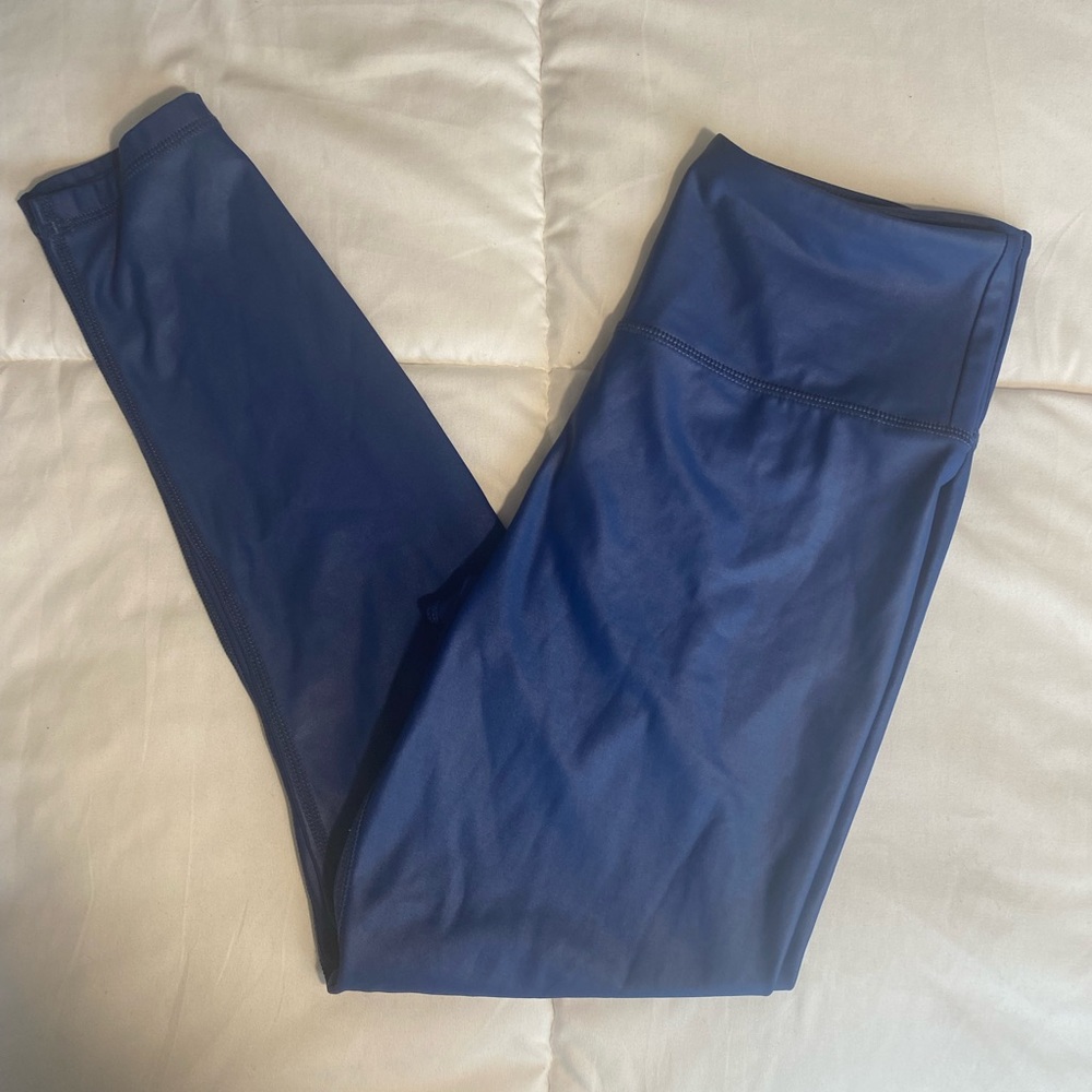 Zyia Blue Metallic Light n Tight Size6-8